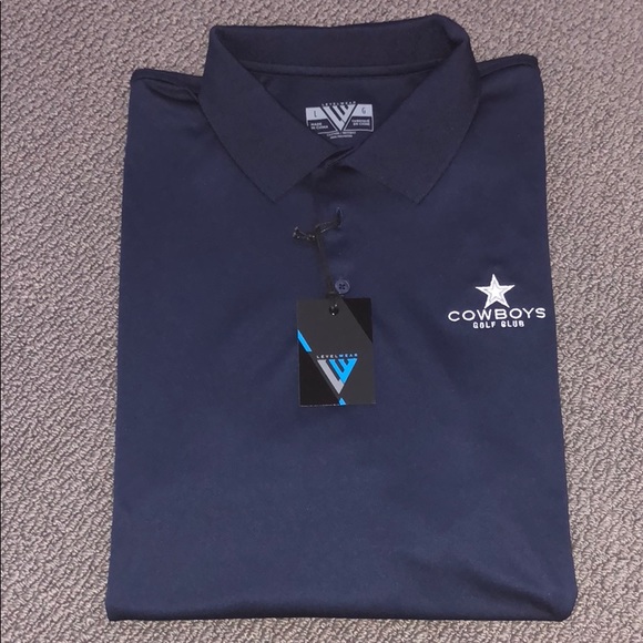cowboys golf shirt